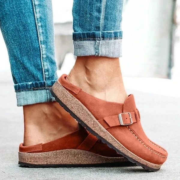 Ergonomic men's slip-on clogs providing strong arch support, perfect for casual daily wear comfort.