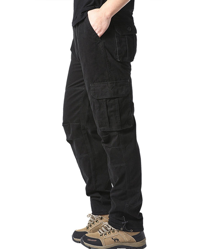 Men's Cotton Cargo Pants, functional & breathable for outdoor activities