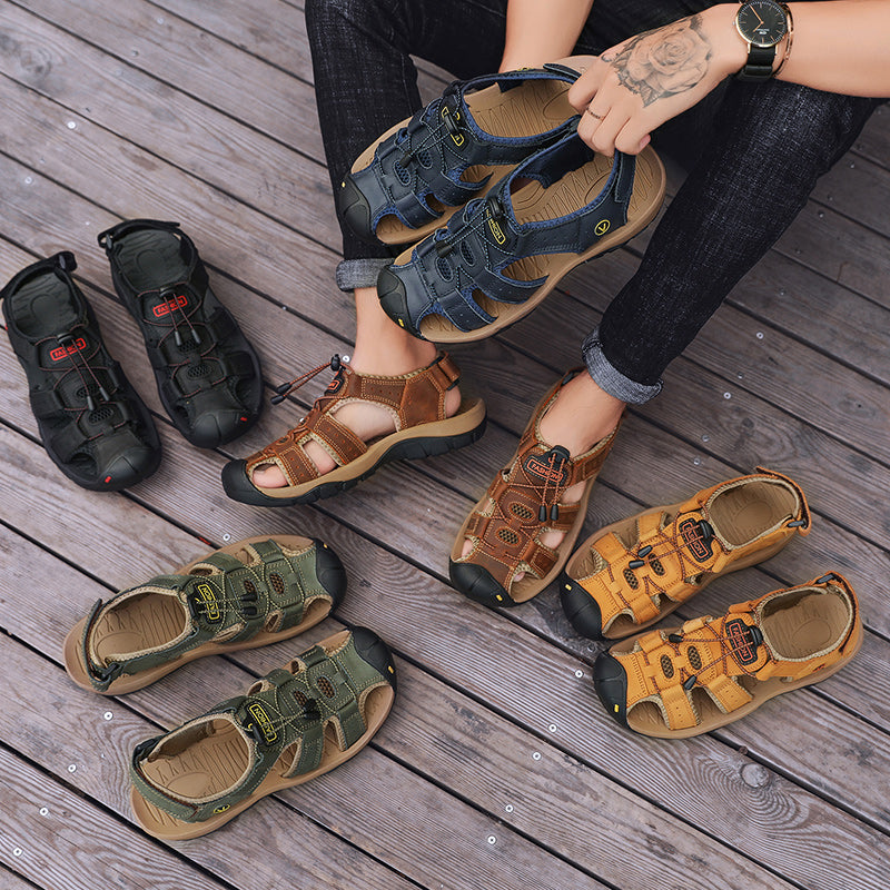 Lightweight men's sport sandals, providing all-day comfort without sacrificing durability