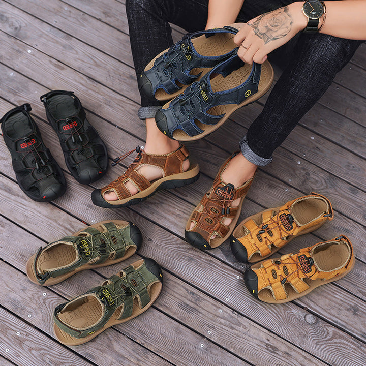 Lightweight men's sport sandals, providing all-day comfort without sacrificing durability