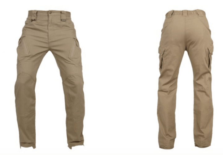 Men's hiking cargo pants, tactical design, durable cotton-spandex fabric for comfort