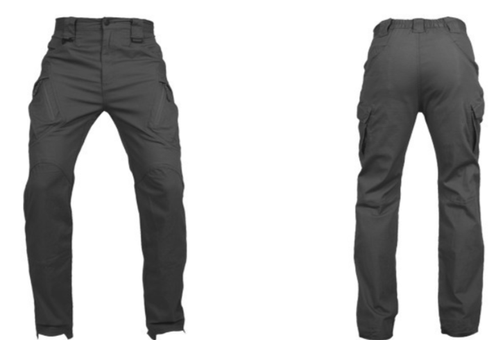 Adventure-ready men's cargo pants, tactical & durable for outdoor use, cotton-spandex