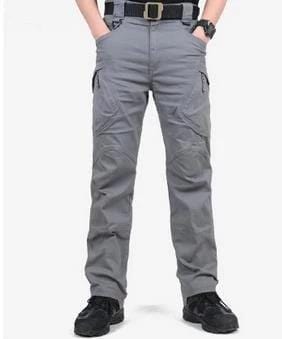 Comfortable men's tactical cargo pants, designed for outdoor adventures & hiking