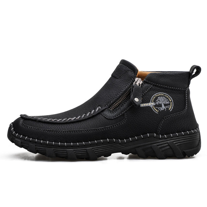 Men's tooling boots, orthopedic, offering superior posture support and comfort