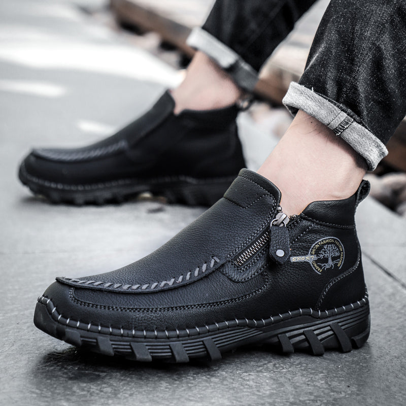 Breathable men's casual orthopedic boots, ensuring comfort in warmer weather