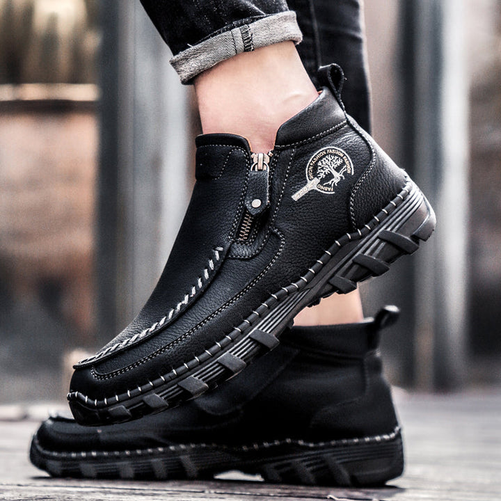 Men's work boots with orthopedic support, built for durability and comfort