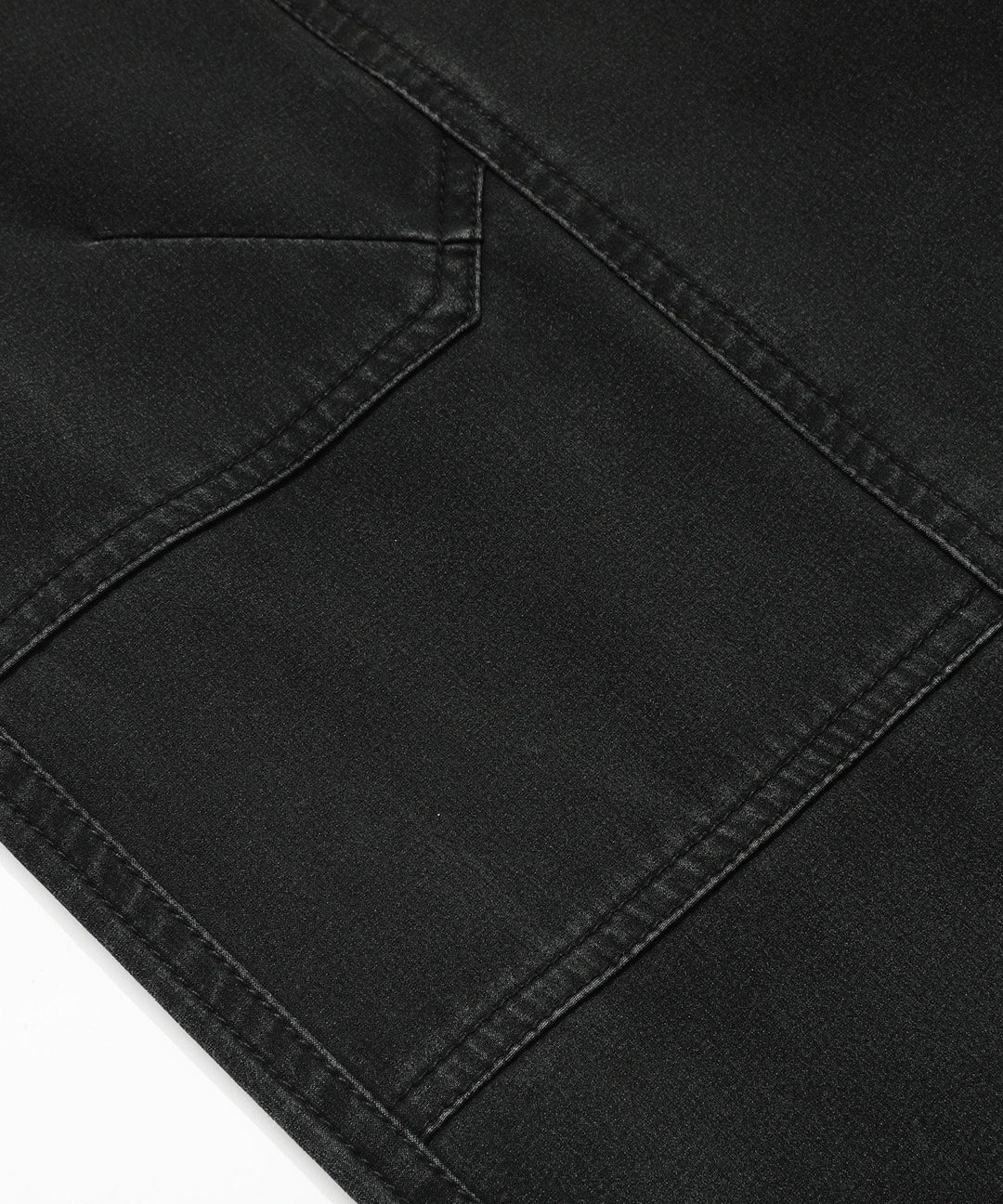 Back view of athletic jogger pants for men, detailing pocket placement and sportswear design