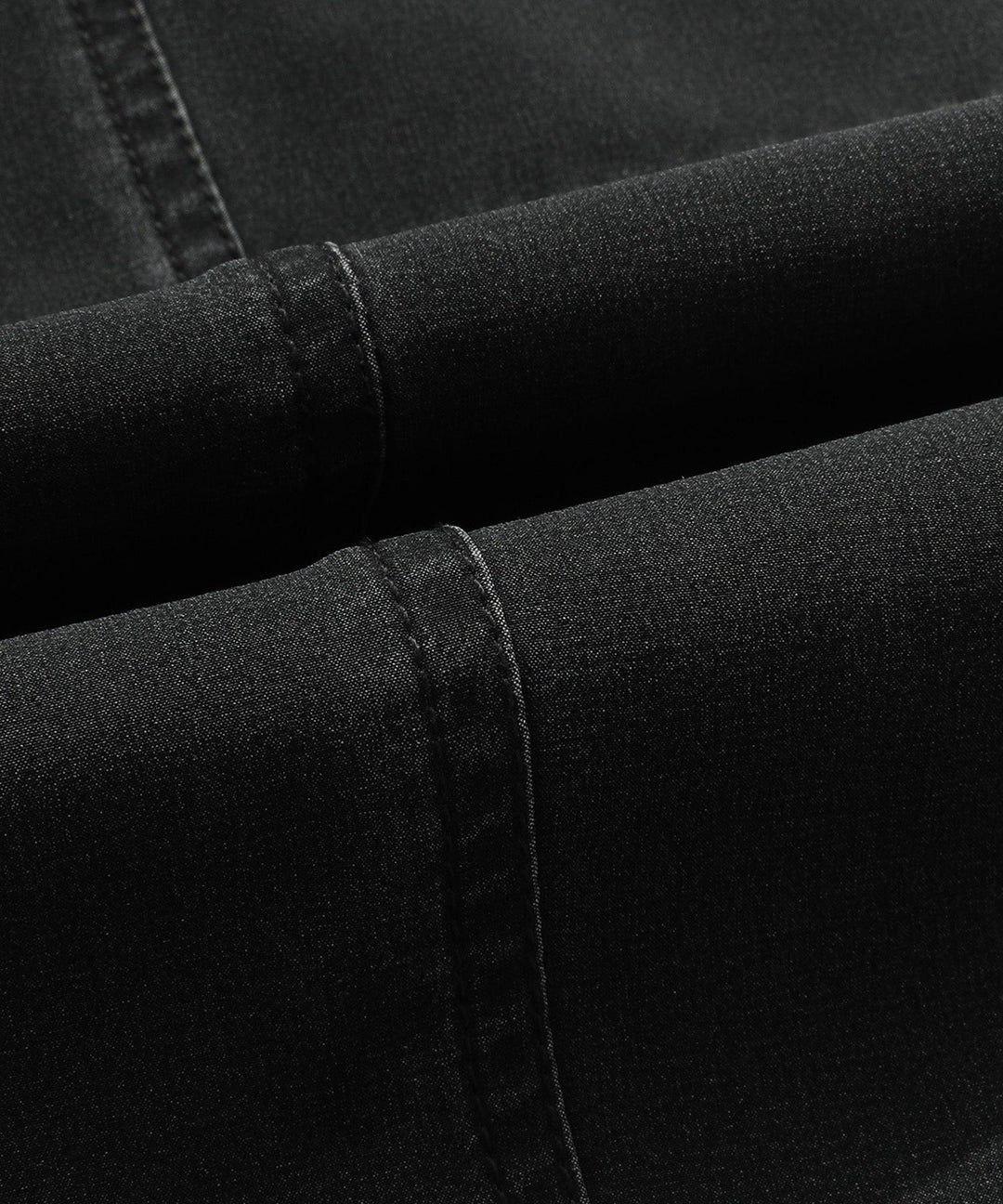 Zoomed in on the ankle cuff of Men's Performance Athletic Jogger Pants, showing ribbed detail