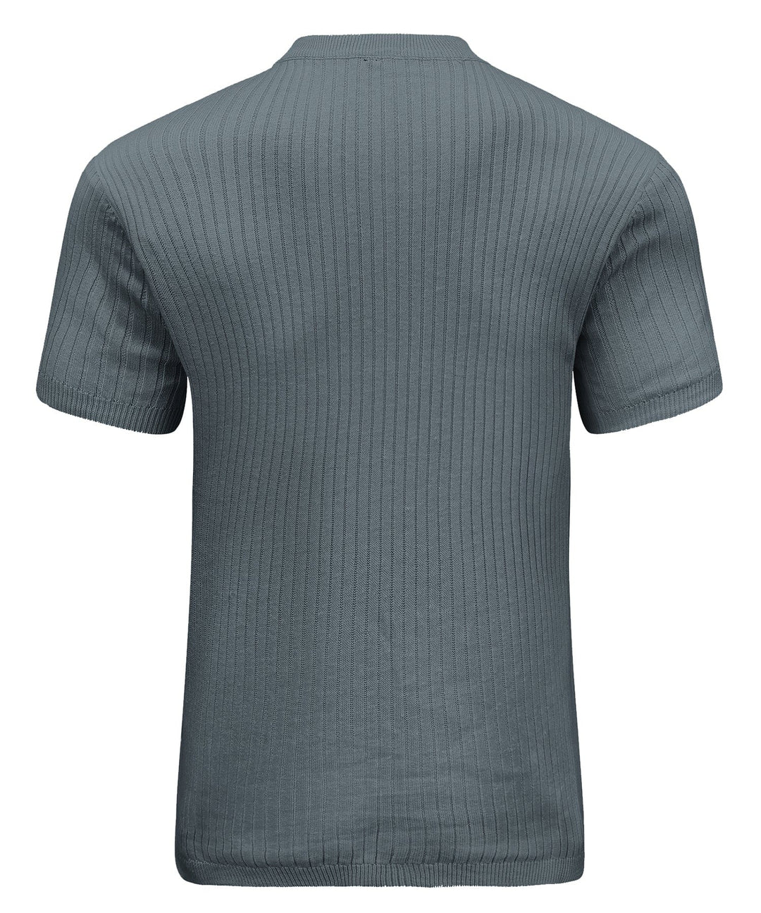 Men's zip-up casual shirt in a studio setting, full length; contemporary men's fashion.