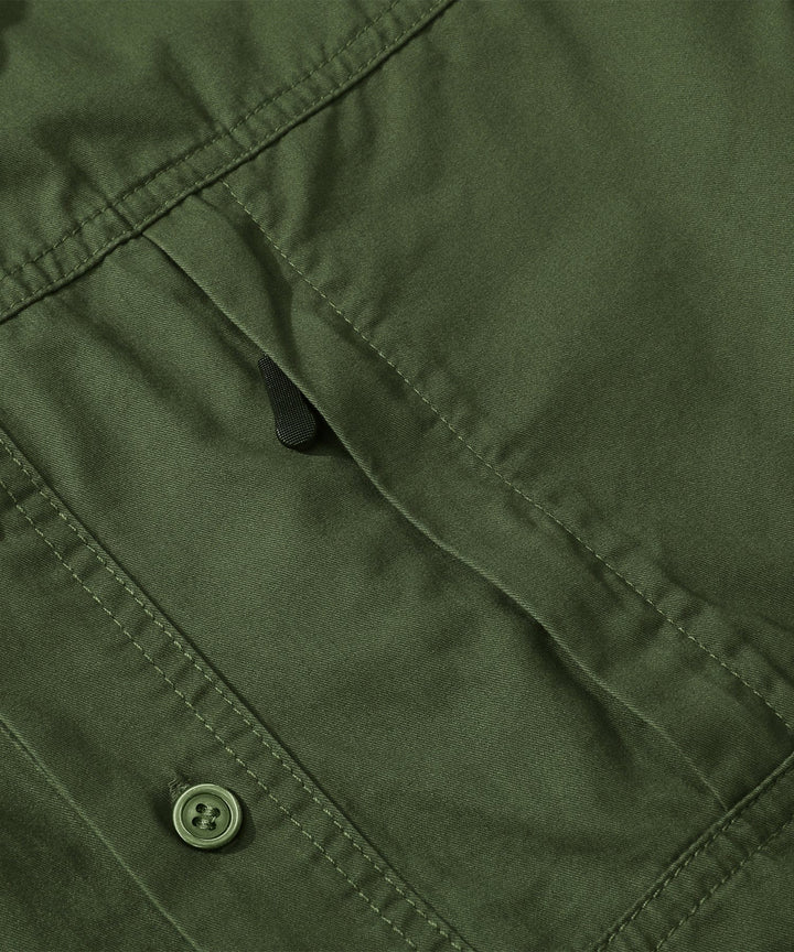 Men's Premium Cotton Terrain Trek Shirt paired with jeans for a complete casual everyday wear look.