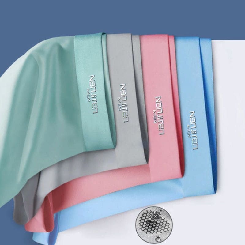Men's premium soft & breathable boxer briefs, perfect for everyday comfort and chafe-free wear.