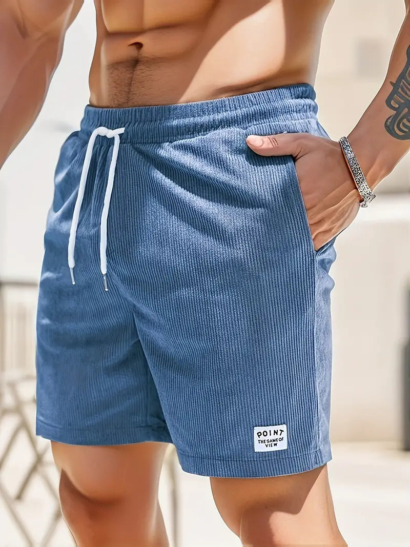 Performance men's quick-dry swim shorts, designed for pool & beach activity.