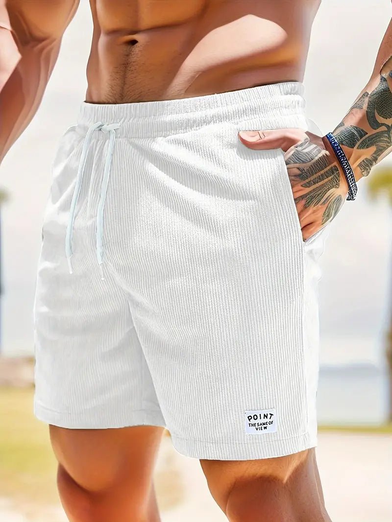 Durable men's quick-dry trunks, great for all summer water sports and relaxation.