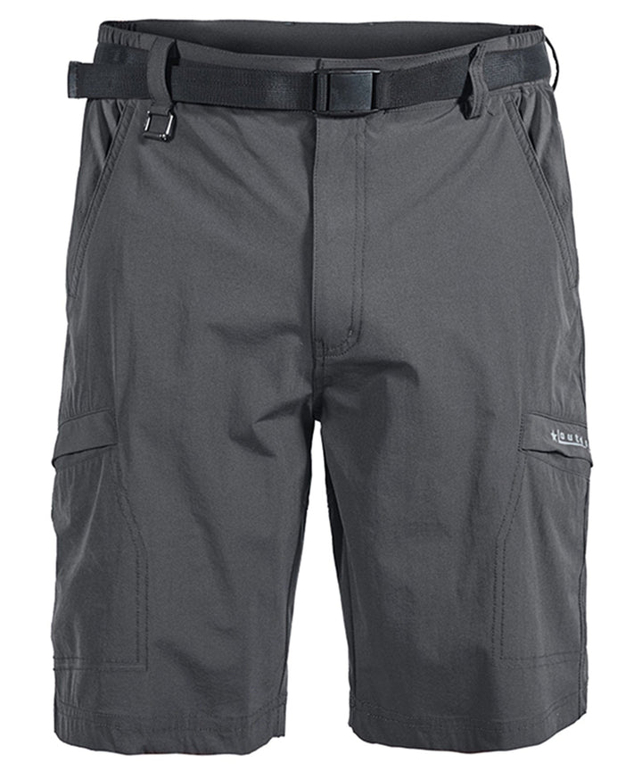 Stretch performance men's hiking shorts, quick-dry & durable for active wear.