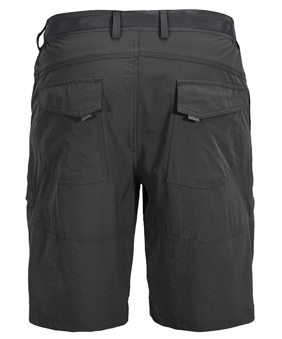 Performance cargo shorts for men, quick-dry fabric for hiking and active outdoor wear.