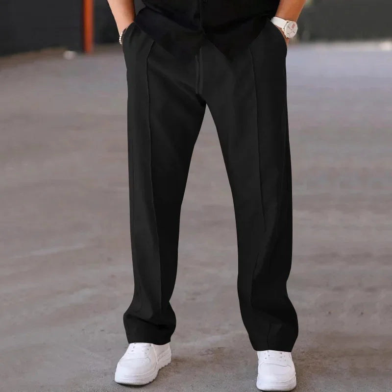 Men's Relaxed Fit Formal Trousers