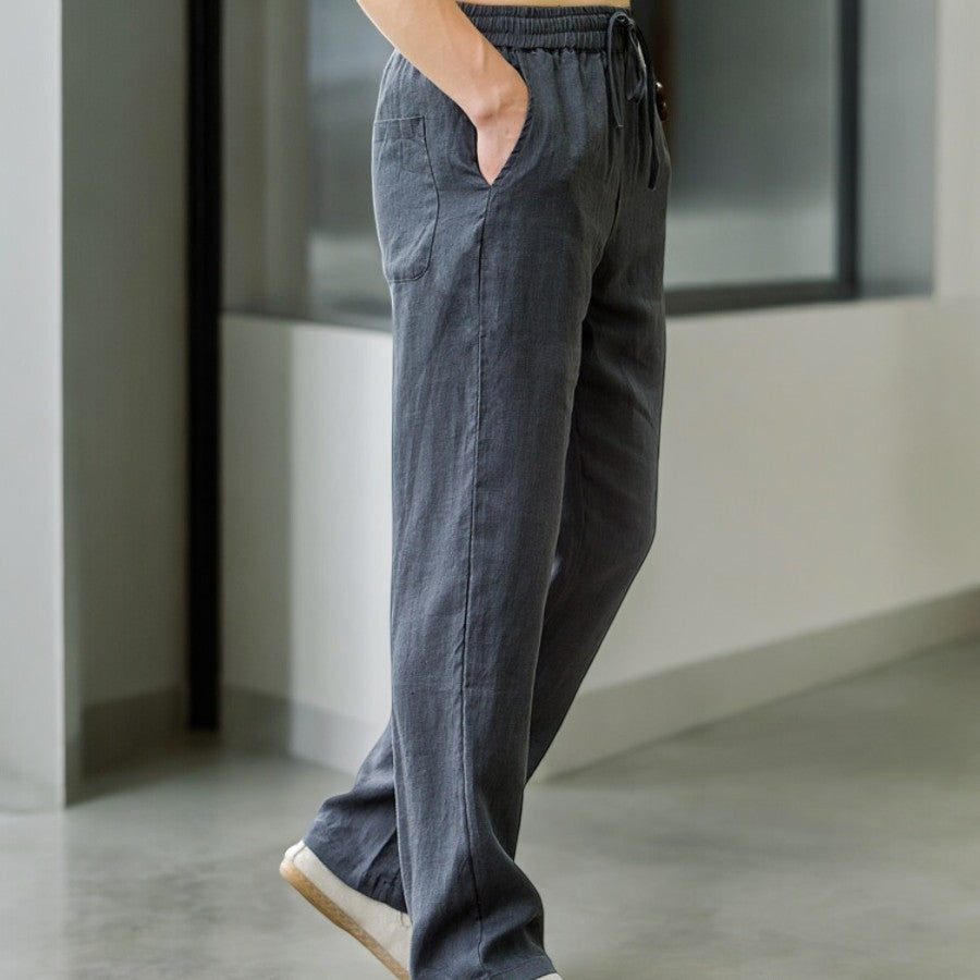 Men's Palmara relaxed fit lounge pants, designed for comfort, travel, and casual summer outings.