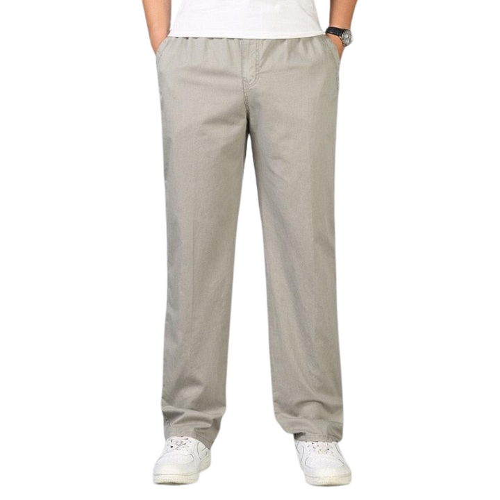 Men's relaxed fit pull-on casual pants for ultimate everyday comfort.