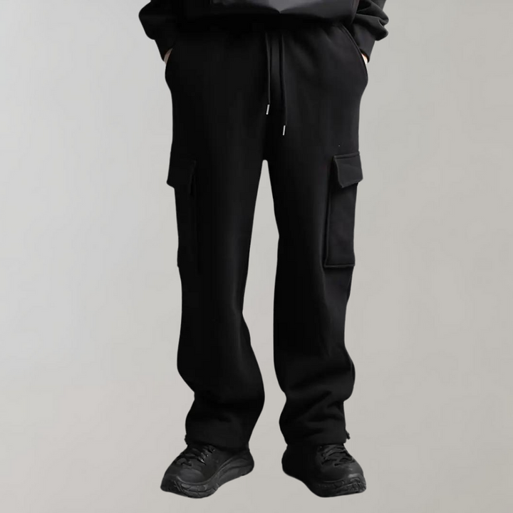 Comfortable men's relaxed fit tactical cargo pants, perfect bottom wear for everyday casual style.