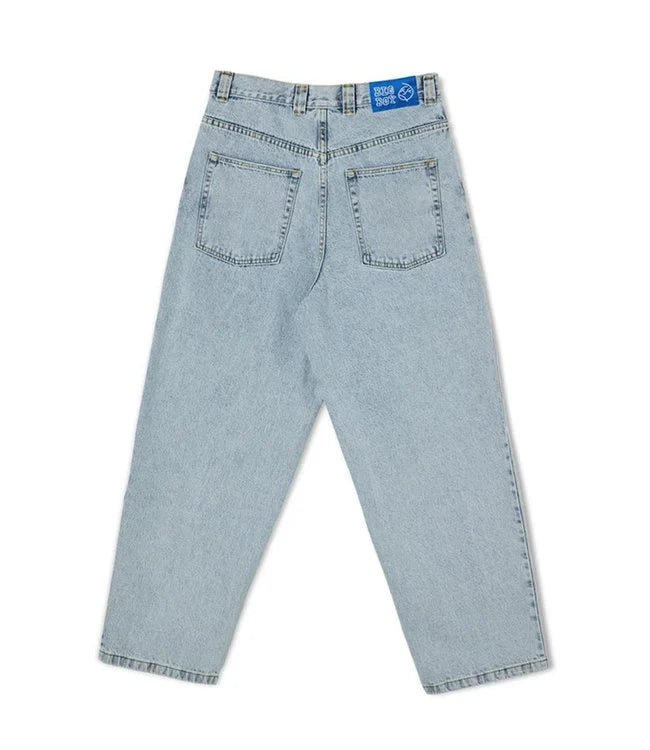 Men's comfortable relaxed fit wide leg jeans, perfect for casual wear and everyday style