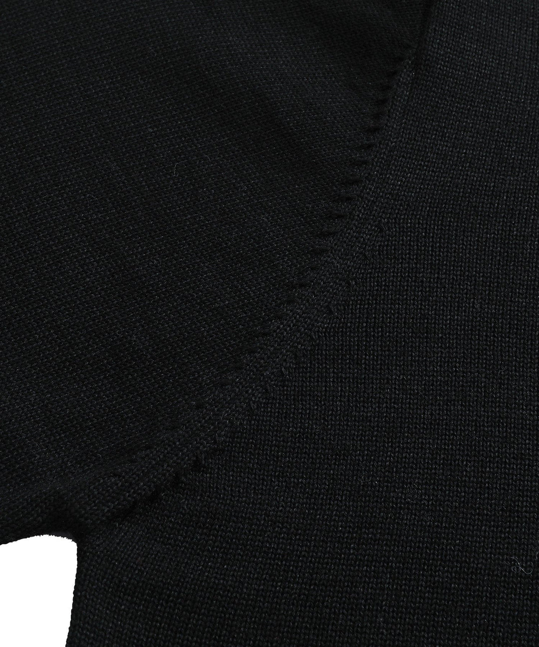 Classic men's black long-sleeve sweater, a ribbed mock neck half-zip design for diverse outfits