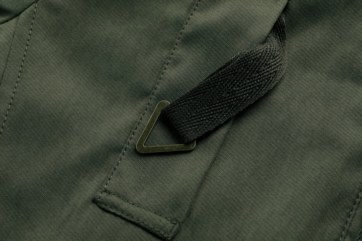Men's durable outerwear, a heavyweight work jacket designed for ultimate resilience.