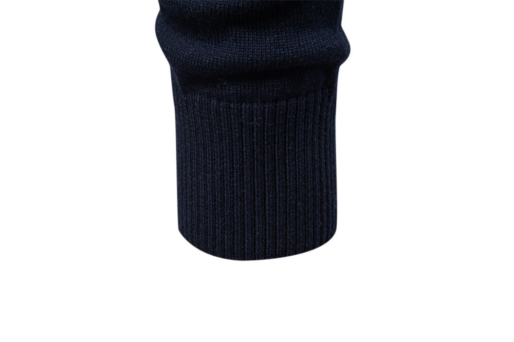 Men's Siena half-zip longsleeve sweater, ideal for casual layering, cotton blend