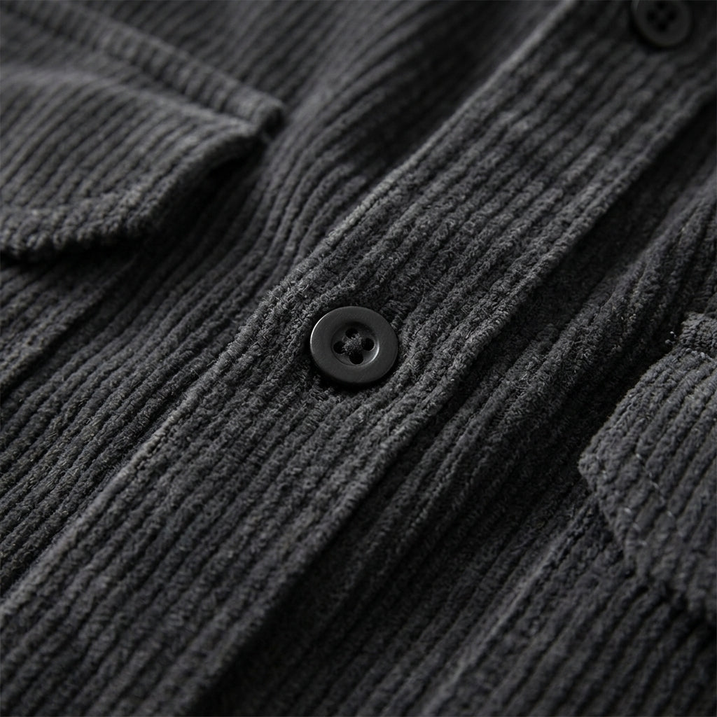 Men's outerwear layering overshirt, offering casual comfort and versatile style. A stylish men's shirt.