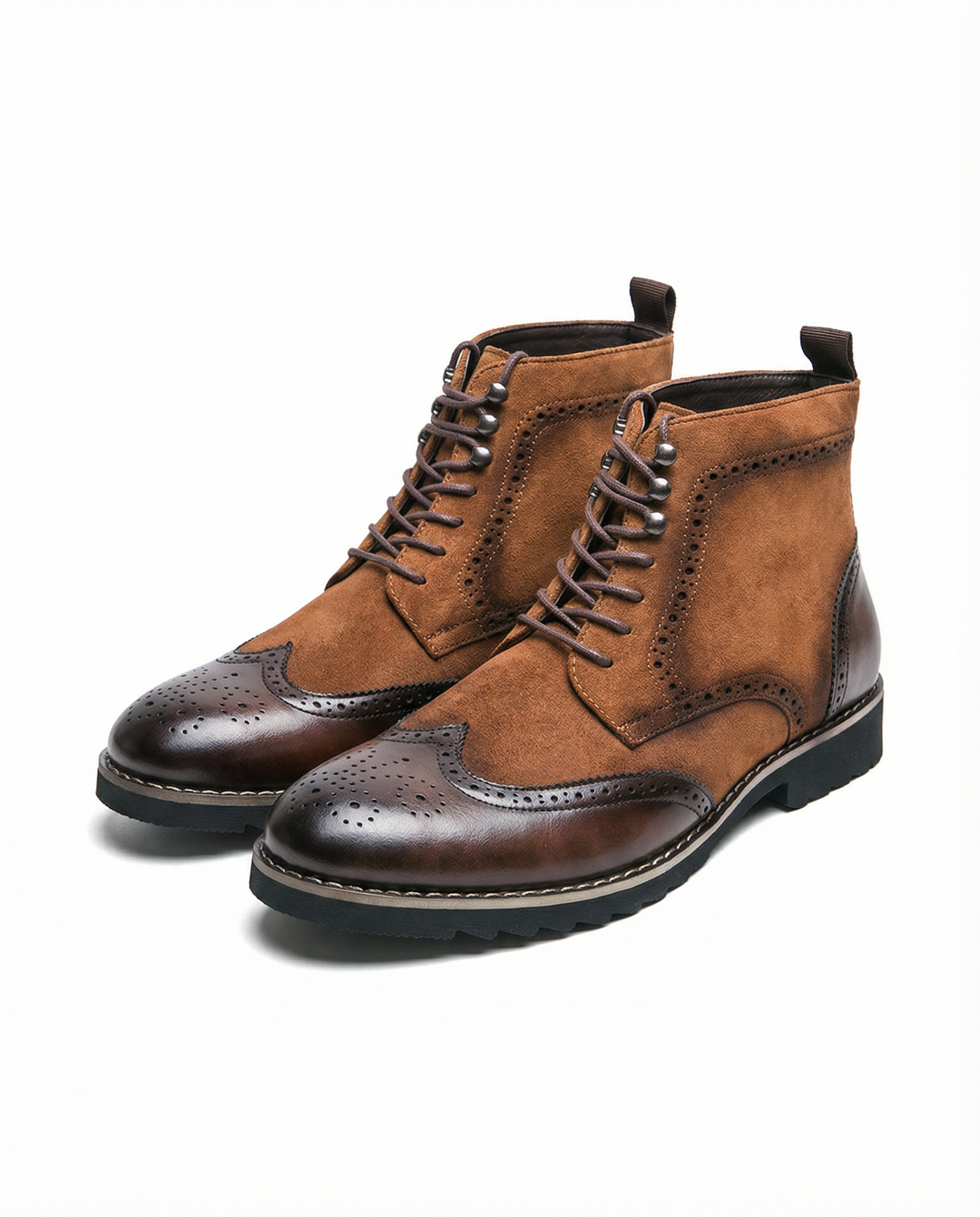 Men's Urban Explorer leather & suede chukka boots showcasing the quality craftsmanship and stylish design