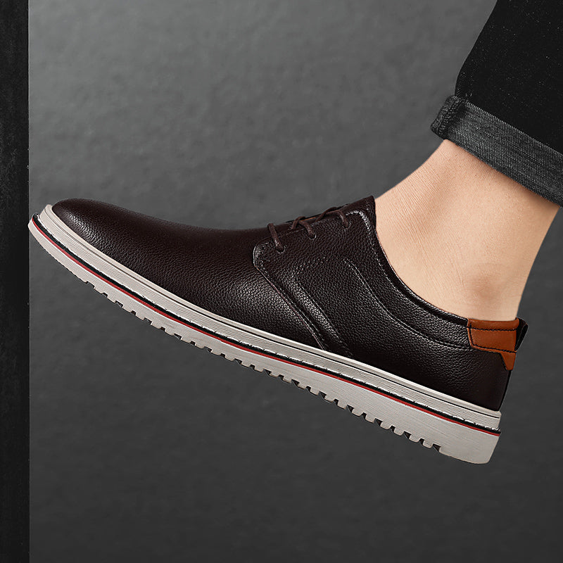 Men's comfortable and stylish urban lace-up loafers, various colors available