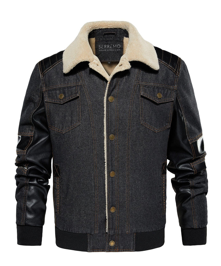 Back view of Men's Urban Nomad Adventure Jacket, highlighting hood and ventilation features for men's fashion.