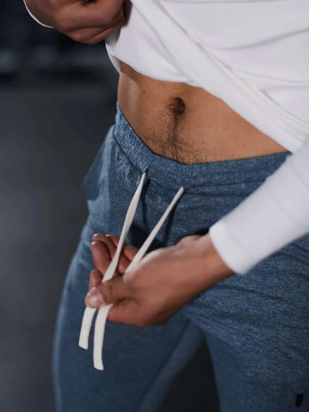 Men's Valencia Joggers in navy blue, offering a classic color for active or casual wear