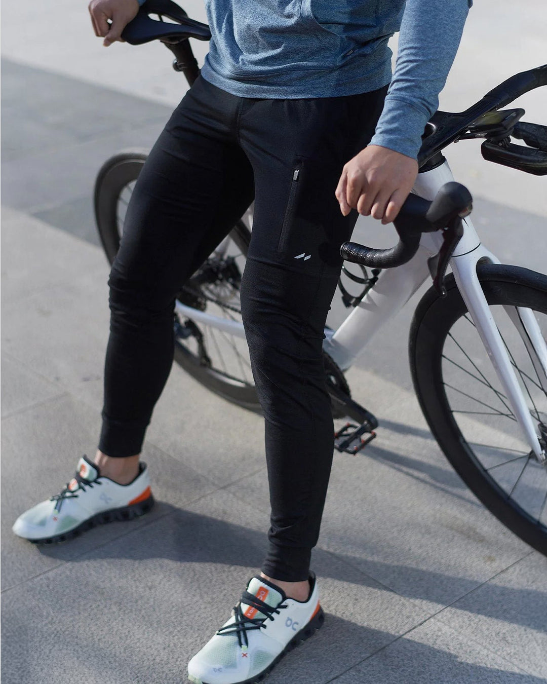 Men's Valencia Performance Joggers in a clean studio shot, emphasizing product features