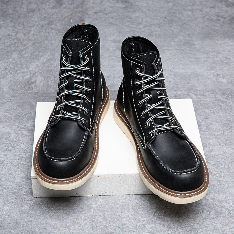 Men's work-appropriate chukka boots that offer both professionalism and waterproof protection