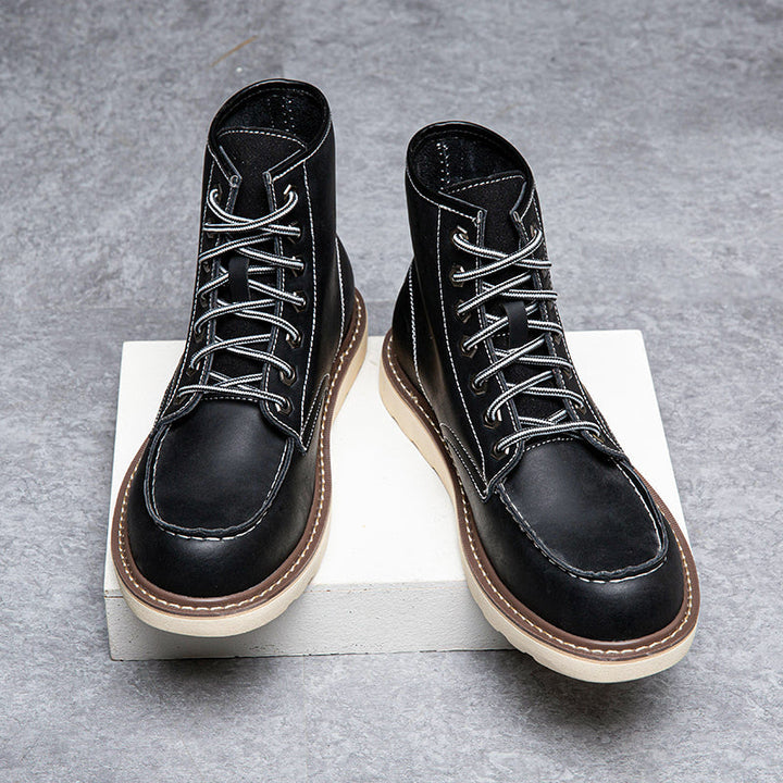 Men's work-appropriate chukka boots that offer both professionalism and waterproof protection