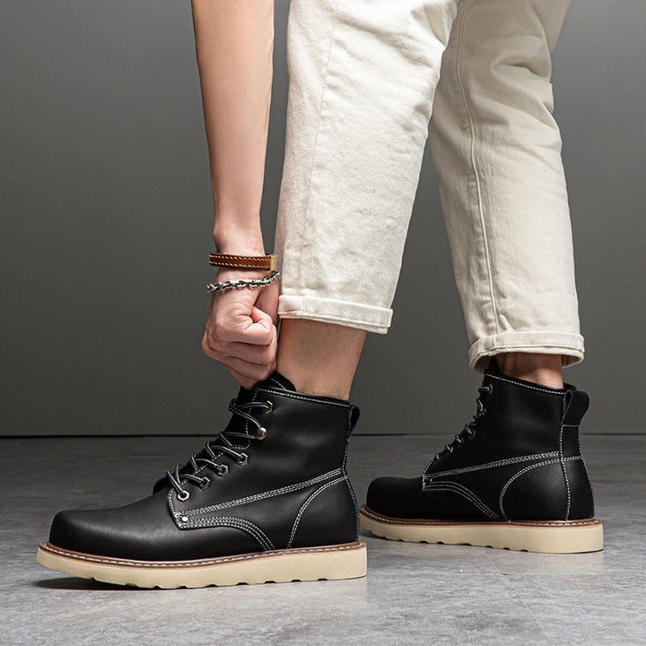 Men's outdoor lifestyle chukka boots, ideal for men who value both function and fashion
