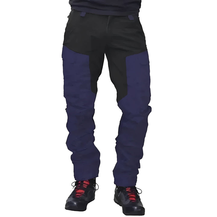 Durable men's work pants with reinforced stitching, heavy-duty fabric, and weatherproof design for tough jobs.