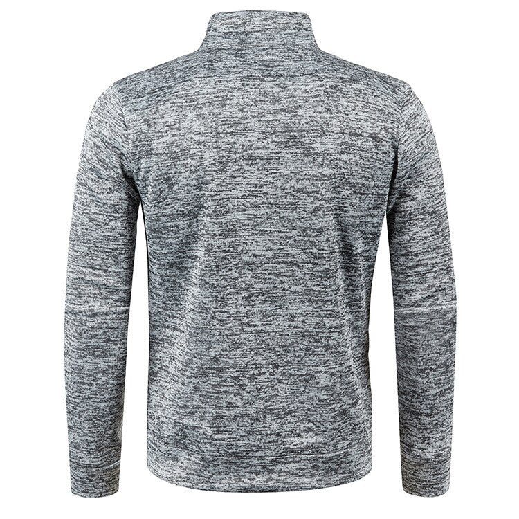 Men's casual lightweight outdoor fleece jacket. Ideal cool weather outerwear for spring, autumn, travel & everyday.