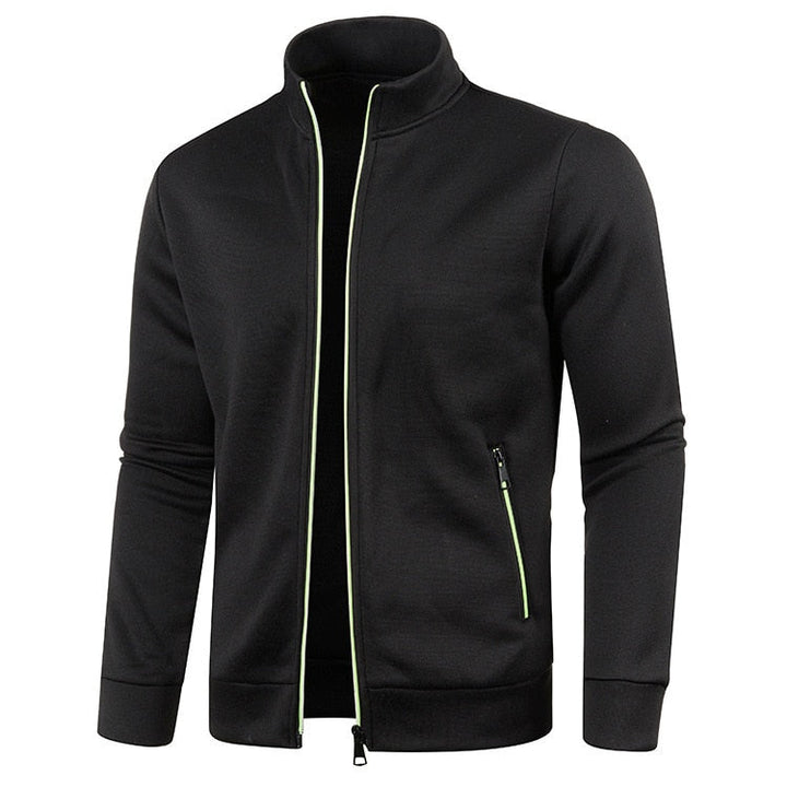 Men's lightweight fleece jacket, ideal for cool spring and autumn outdoor activities and everyday wear.