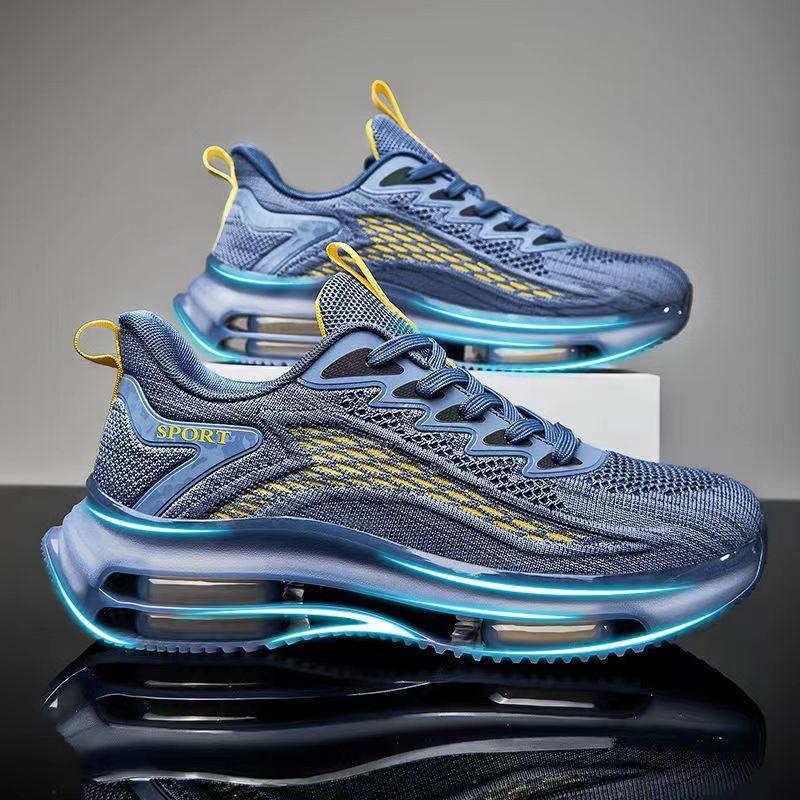 Stylish men's Lorenzo sneakers featuring air cushion for spring, summer, and fall fashion. Great casual footwear.