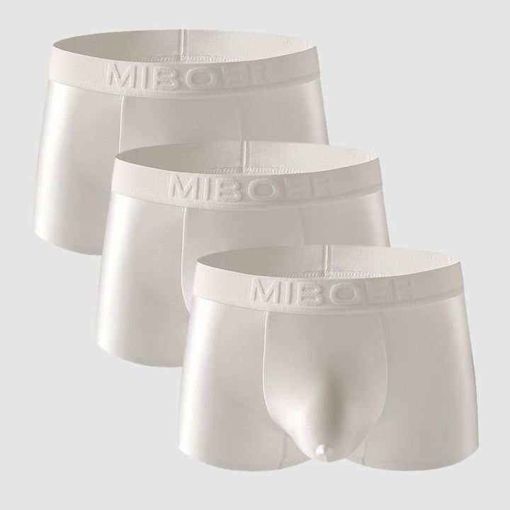 Men's Ultra - Soft Satin Boxers with Stretch Comfort - Lexians