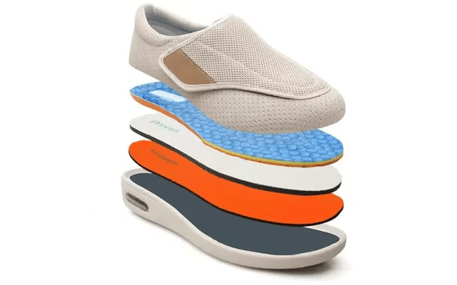 Men's & Women's Wide Diabetic Shoes for Swollen Feet - Lexians