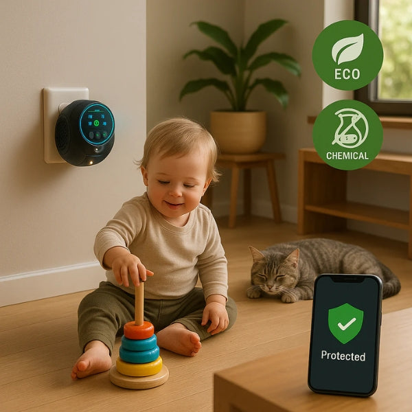 Comprehensive home protection with Moth Killer Fogger. Targets moths, larvae, & eggs in any room.
