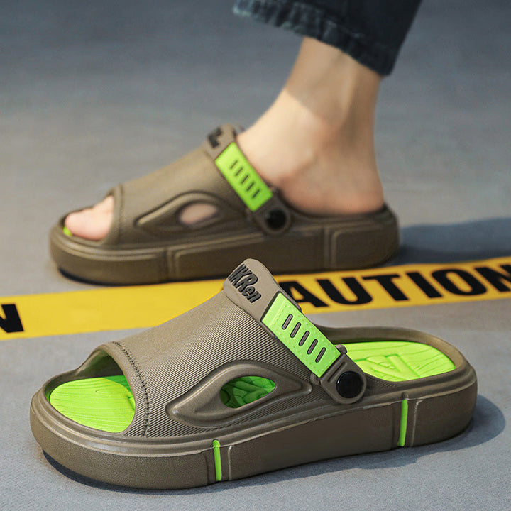 Non-slip men's summer footwear - easy wear casual shoes.