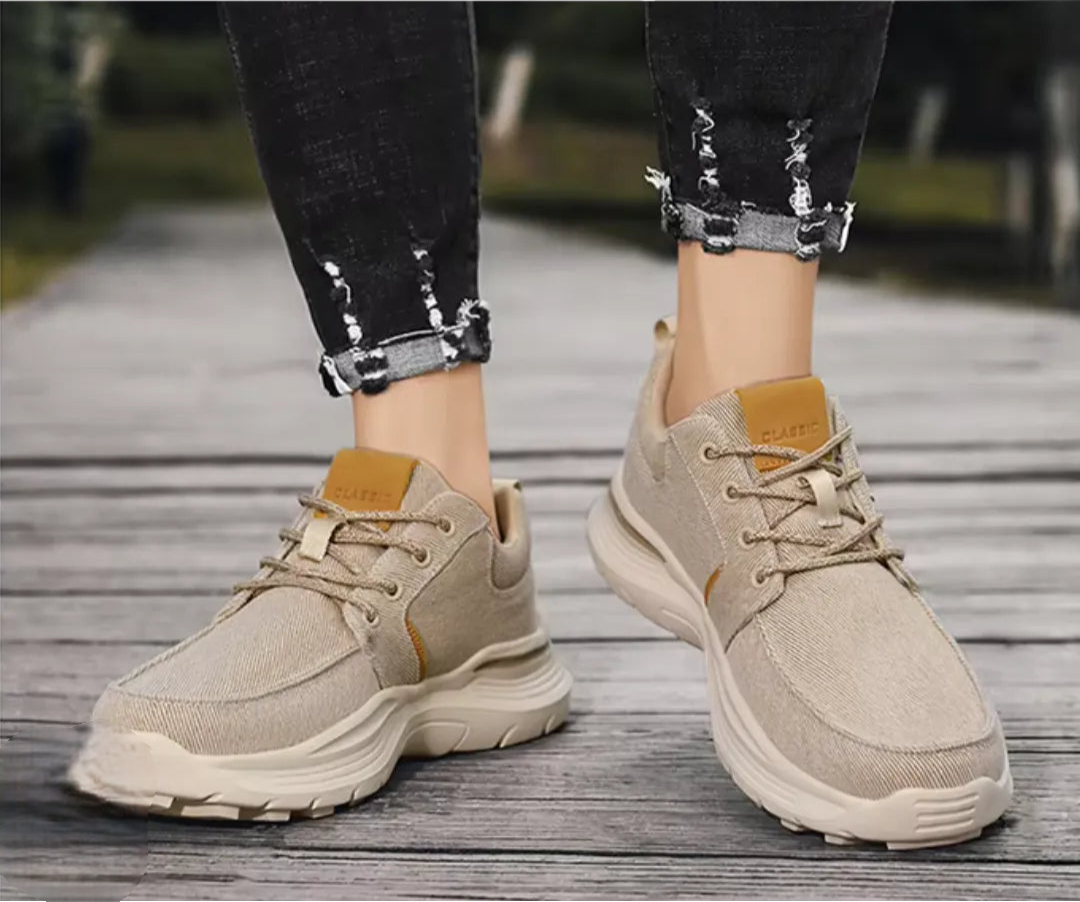 Black men's barefoot comfort shoes, orthopedic for healthy feet & active wear, lightweight.
