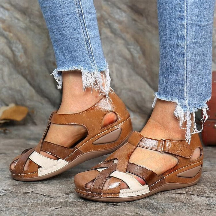 Women's Sophia orthopedic comfort sandals for daily foot support, pain relief, and comfortable walking.