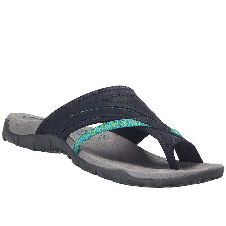 Women's orthopedic sandals with triple arch support for foot pain relief. Comfortable summer walking shoes.