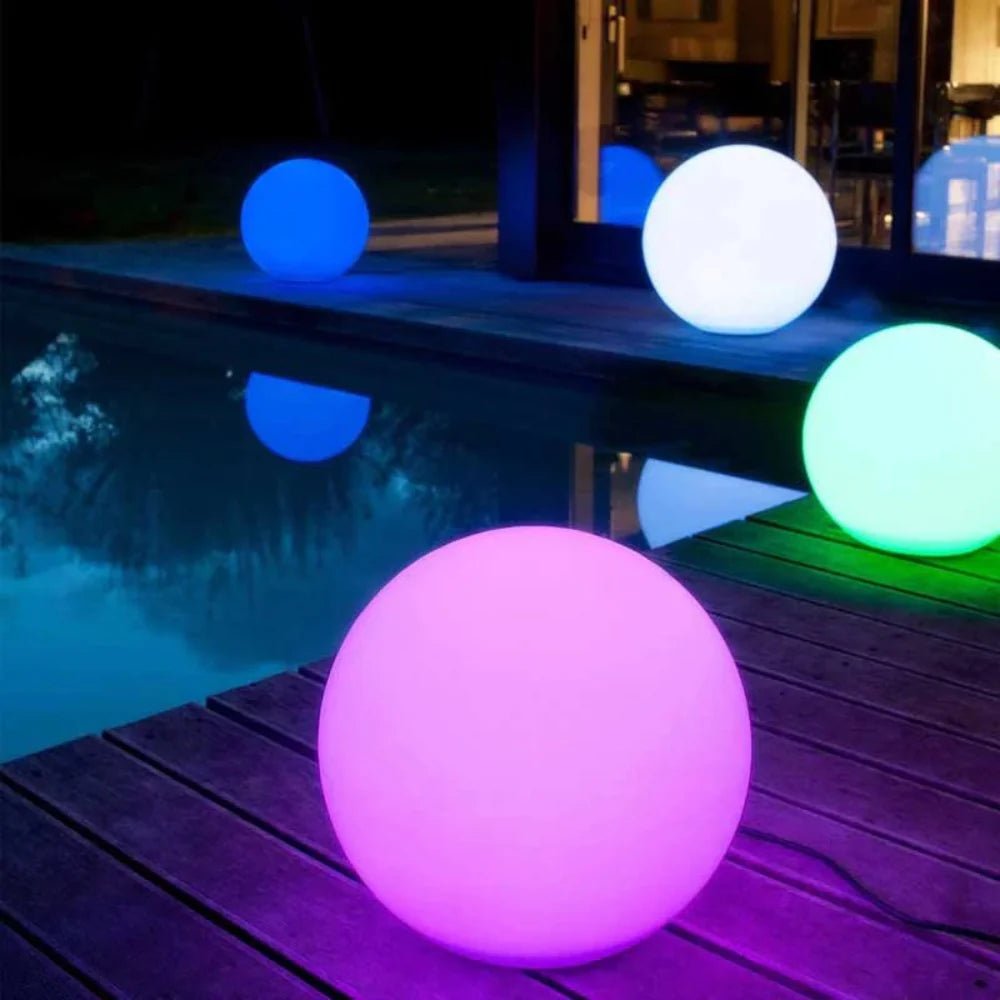 Outdoor Waterproof Globe Light - Durable & Colorful Lighting - Lexians