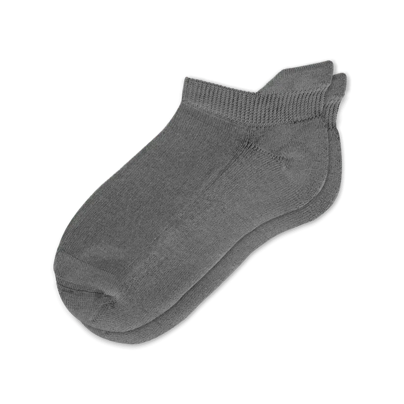 Unisex gray socks with advanced circulation features, great for daily comfort