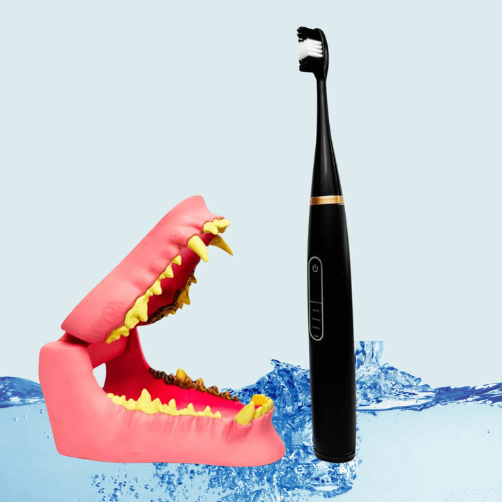 Portable pet paw cleaning brush for dog & cat grooming, designed for quick and gentle removal of dirt and debris.